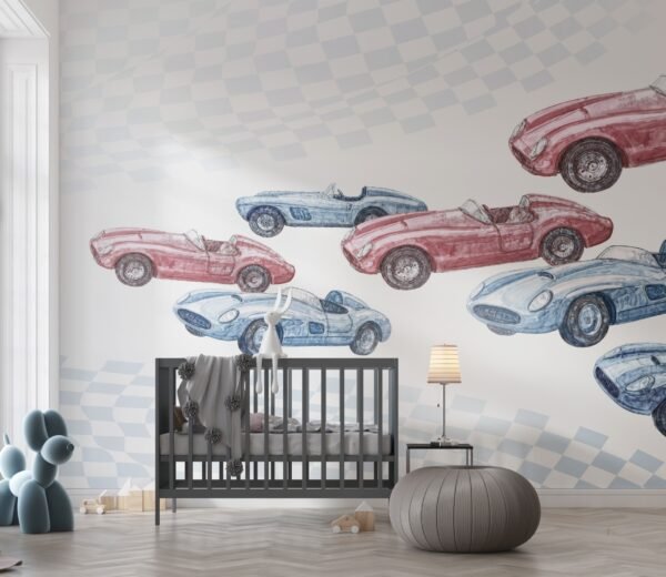 Papier peint Go Racing