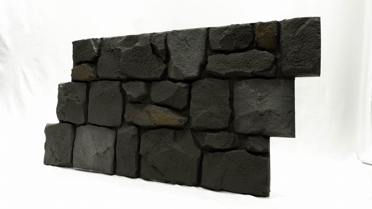 Panneau PU Granite Shadow 149 x 74 cm — vue ambiance