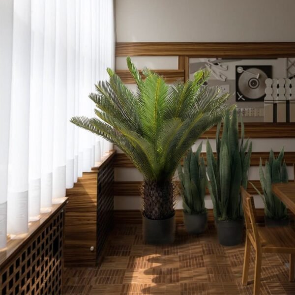 Plante artificielle Sansevieria Zelenica 90 cm