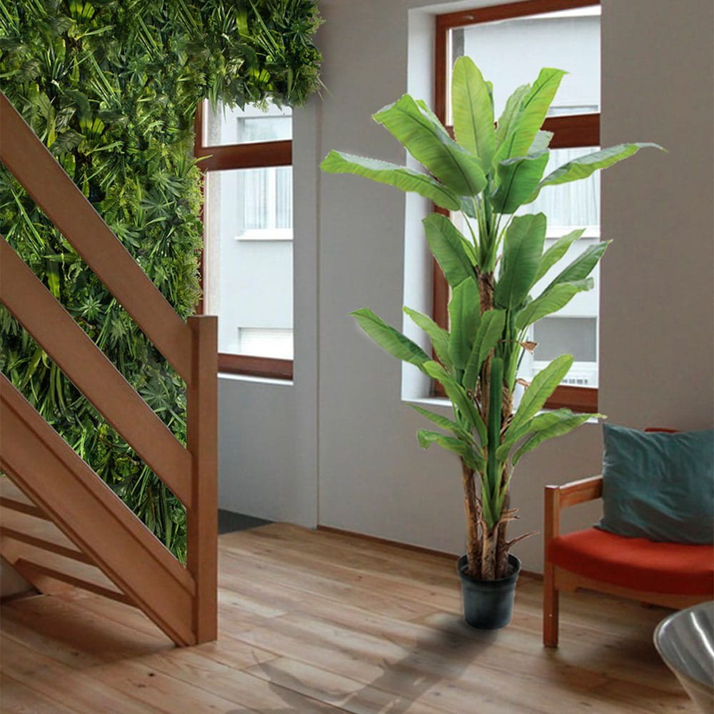 Arbre artificiel Bananowiec 200 cm — vue ambiance