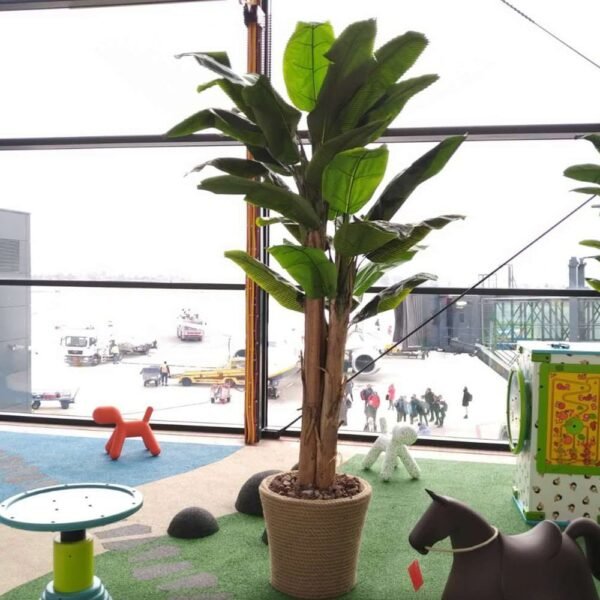 Arbre artificiel de bananier 250 cm