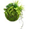 Boule de mousse kokedama décorative 35 cm