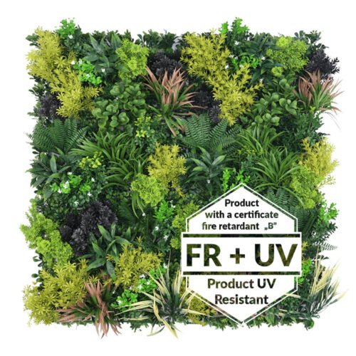 Jardin vertical Verde Essence FR UV - B · jardin vertical anti-UV · détail texture