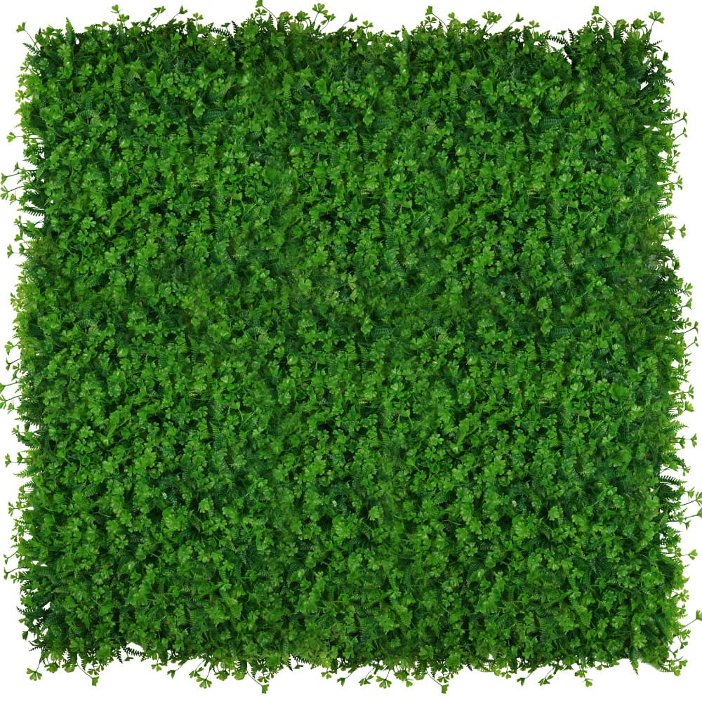 Trèfle vert mural 50x50cm — vue ambiance