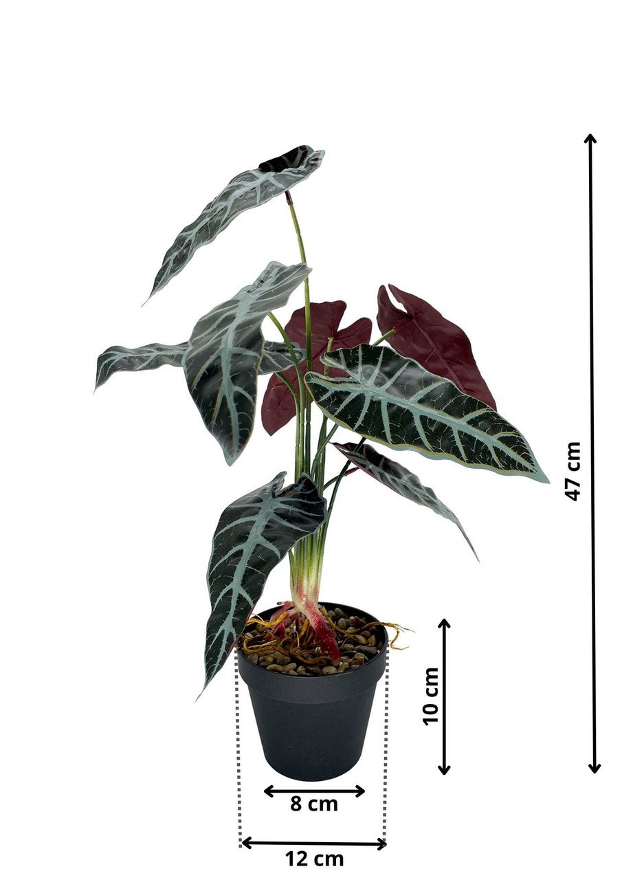 Plante artificielle Alocasia 47 cm — vue ambiance