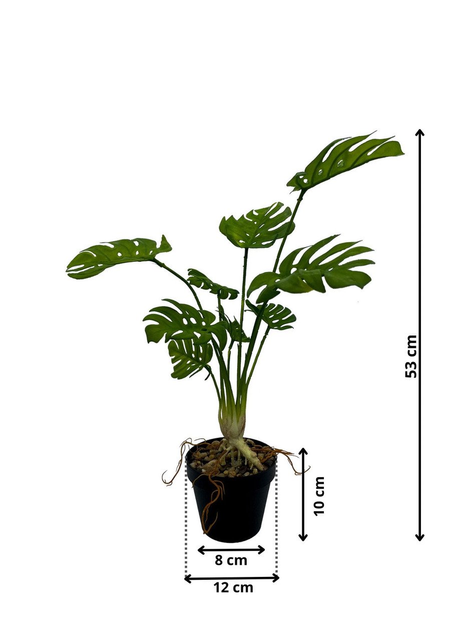 Plante Monstera artificielle 53 cm — vue ambiance