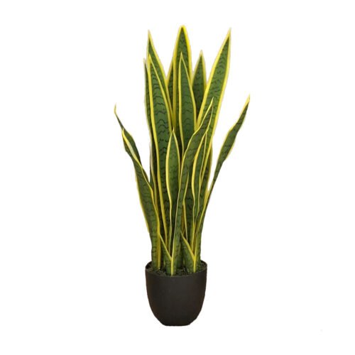 Plante artificielle Sansevieria · plante artificielle réaliste · vue principale Plante artificielle Sansevieria · plante artificielle réaliste · vue principale