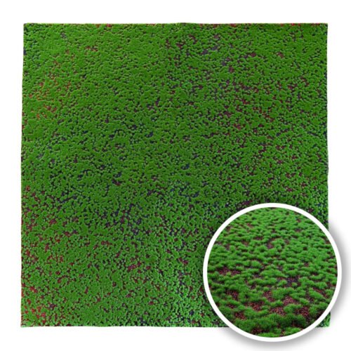 Mousse décorative artificielle 100x100cm 100×100 cm · arbre artificiel décoratif · détail texture