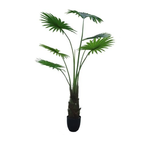 Palme artificielle Washingtonia Robusta 160 cm en pot