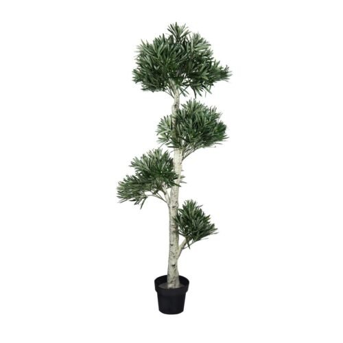 Arbre décoratif artificiel en pot Oleander 150 cm