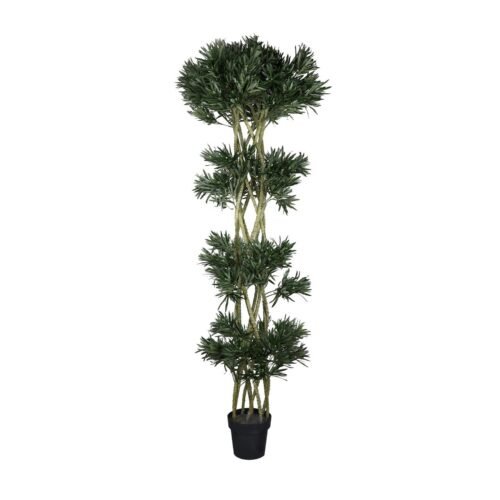 Arbre décoratif artificiel en pot Oleander 180 cm