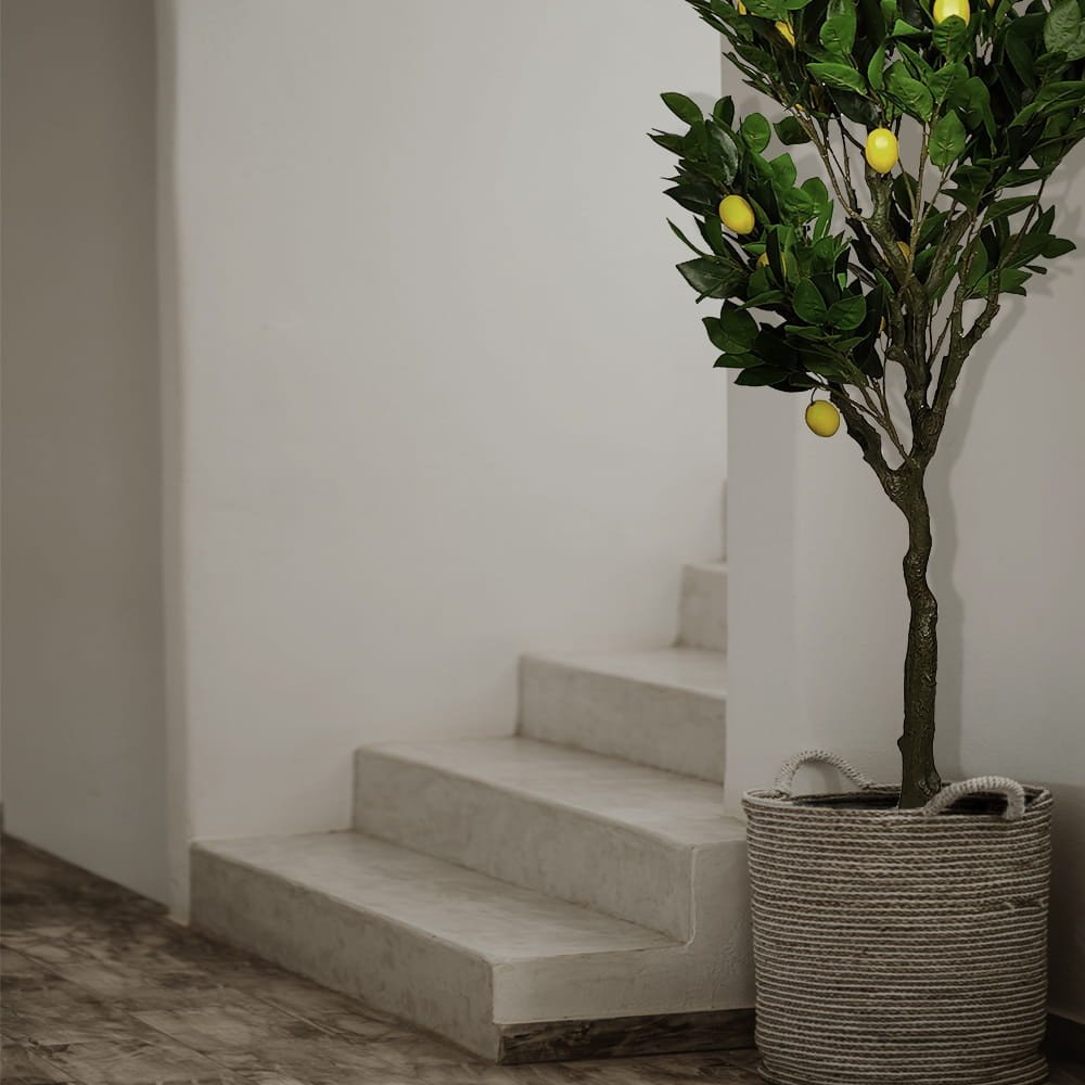 Citronnier artificiel 160 cm — vue ambiance
