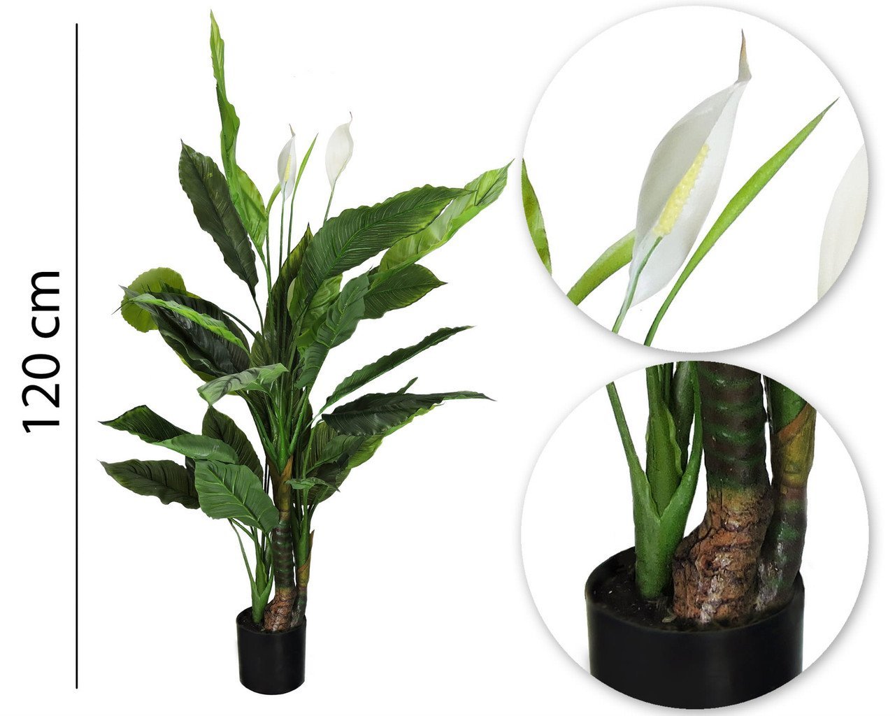Plante décorative Ailes de fleurs 120 cm — vue ambiance