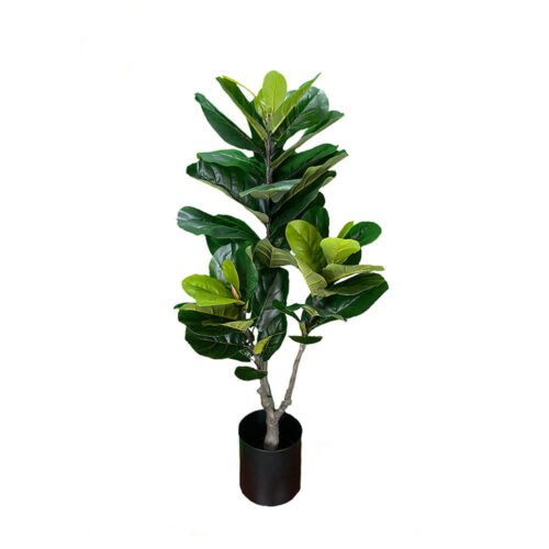 Ficus artificiel 125 cm · plante artificielle réaliste · vue principale Ficus artificiel 125 cm · plante artificielle réaliste · vue principale