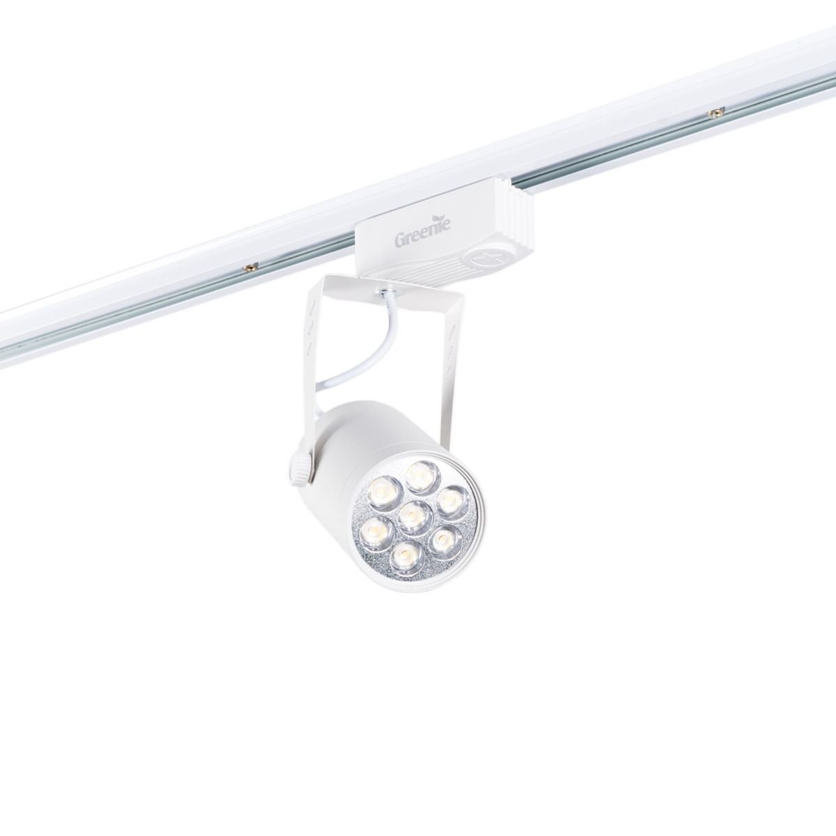 mono-phase LED track light 9W white