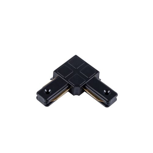 Connector for rails mono-phase 90° black - LED GD9561 · panneau sur-mesure Connector for rails mono-phase 90° black - LED GD9561 · panneau sur-mesure