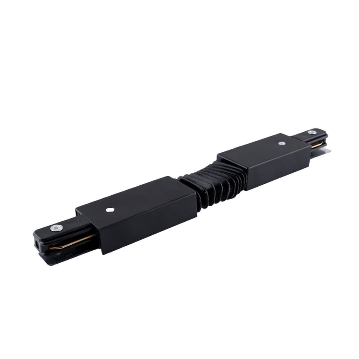 Connector for rails mono-phase Type L black - adjustable angle GD9563
