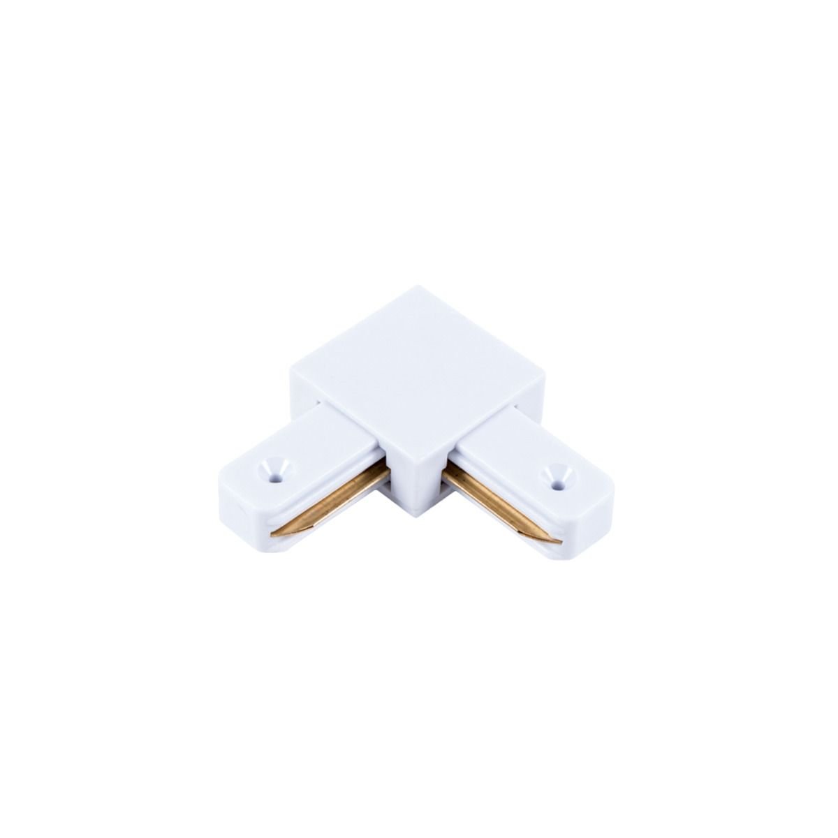 Connector for rails mono-phase 90° white - LED GD9565