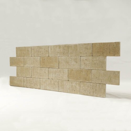 Panneau PU Honey Stone 110 x 40 cm 110×40 cm · revêtement mural 3D · détail texture