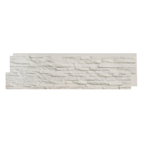 Panneau PU Loft White 122 x 33 cm 122×33 cm · panneau polyuréthane effet pierre · vue principale Panneau PU Loft White 122 x 33 cm 122×33 cm · panneau polyuréthane effet pierre · vue principale