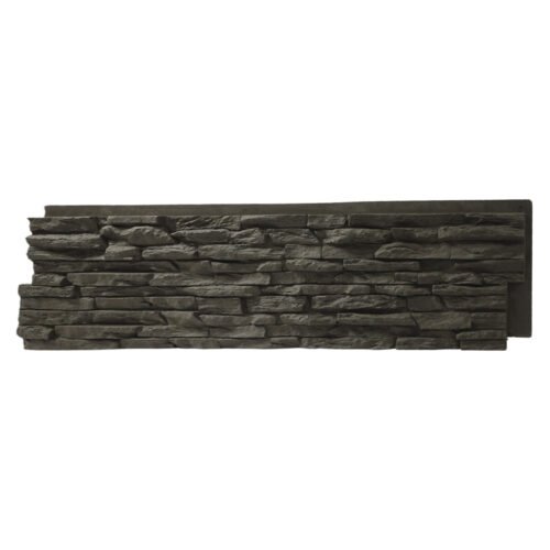 Panneau PU Graphite Rock 122 x 33 cm 122×33 cm · panneau polyuréthane effet pierre · vue principale Panneau PU Graphite Rock 122 x 33 cm 122×33 cm · panneau polyuréthane effet pierre · vue principale