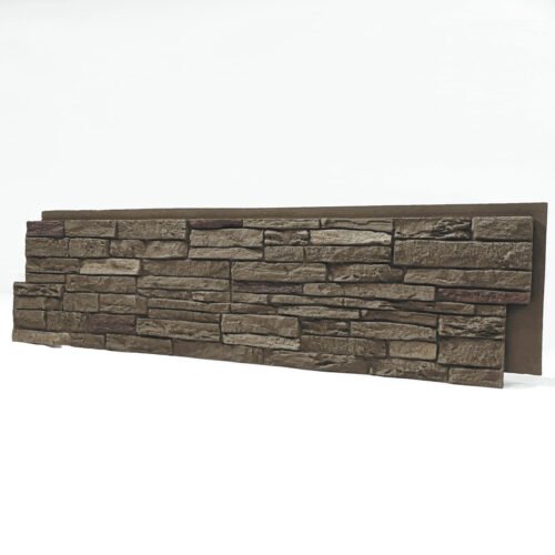 Panneau PU Basalt Night 122 x 33 cm 122×33 cm · revêtement mural 3D · détail texture